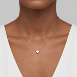 Rose Gold Heart Necklace