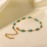 Turquoise Beaded Bracelet