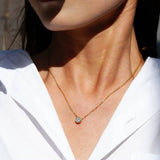 Solitaire Pendant Necklace
