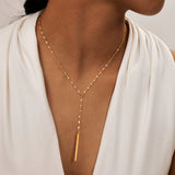 Chez Drop Necklace