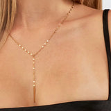 Chez Drop Necklace