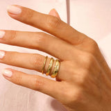 Stella Ring- 18K Gold Plated