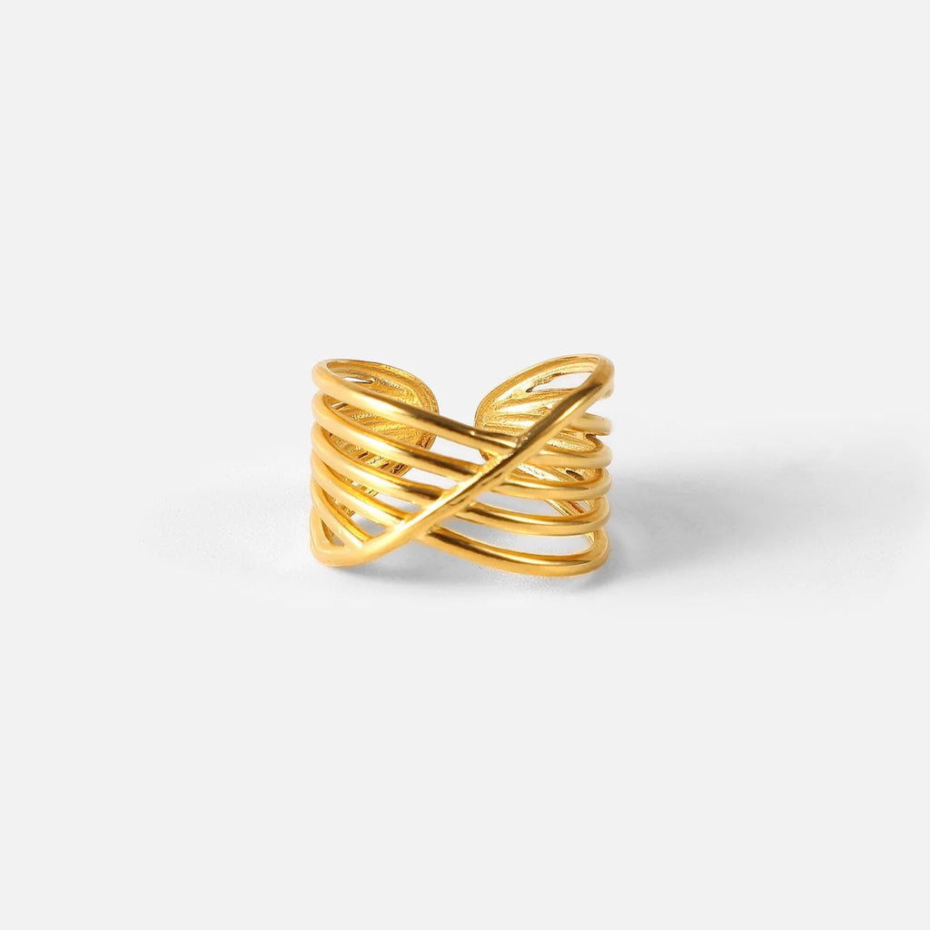 Cali Ring- 18K Gold Plated