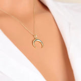 Crescent Moon Necklace