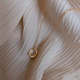 Eva Rose Gold Necklace