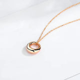 Eva Rose Gold Necklace