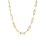 Link Necklace- 18K Gold Plated