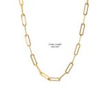 Link Necklace- 18K Gold Plated