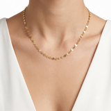 Wafer Chain Necklace