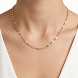 Wafer Chain Necklace