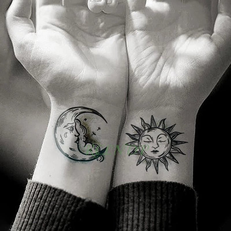 Yin-yang Temporary Tattoo, Yin-yang Symbol, Hippie Tattoo, Indie Tattoo,  Hipster Tattoo, Gift Idea, Small Tattoo, Minimalist Tattoo - Etsy