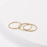 Pine Ring- 18K Gold Plated