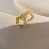 Contour Earrings- 18K Gold Plated