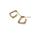 Contour Earrings- 18K Gold Plated