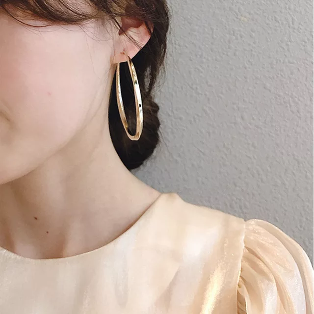 Bauble Hoop Earrings- 18K Gold Plated