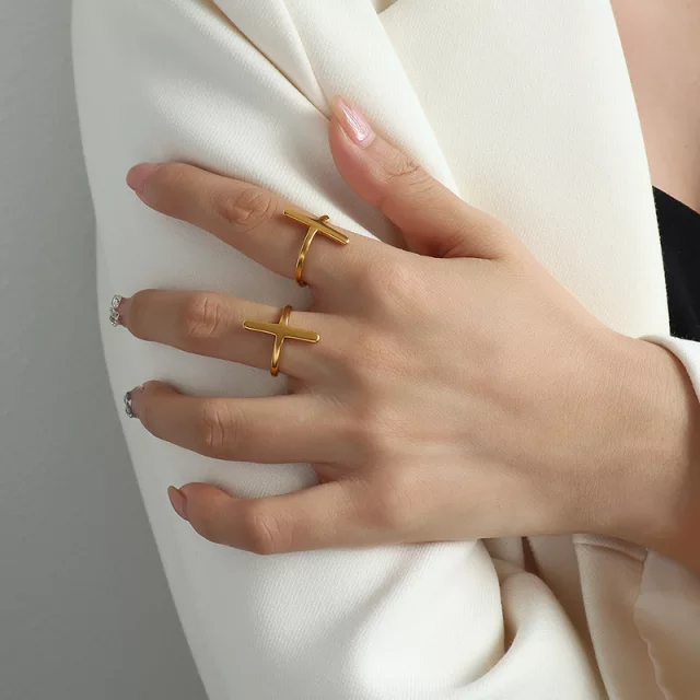 Micci Ring- 18K Gold Plated