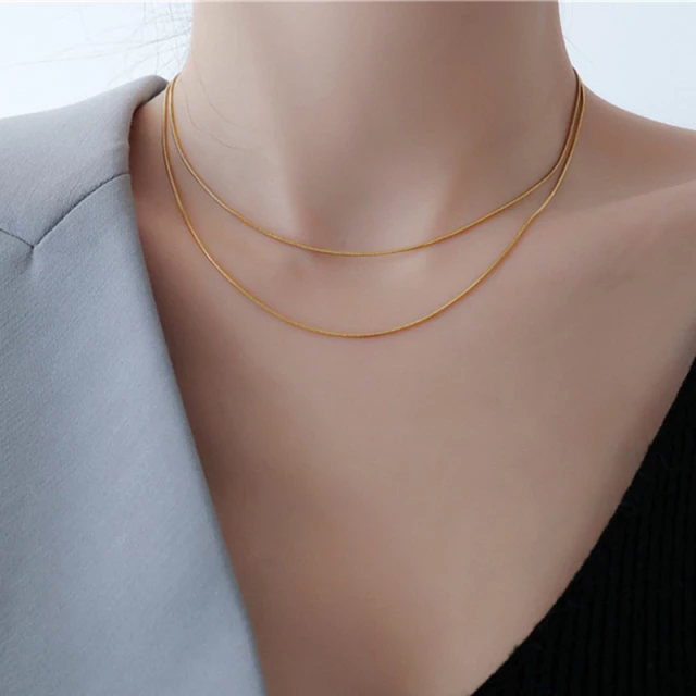Twine Necklace- 18K Gold Plated