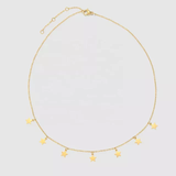 Stars Necklace- 18K Gold Plated