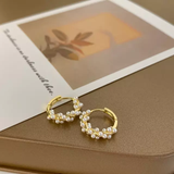 La Pearl Earrings- 18K Gold Plated