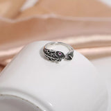 Yin & Yang Ring- 925 Silver
