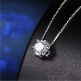 Solitaire Necklace- 925 Silver