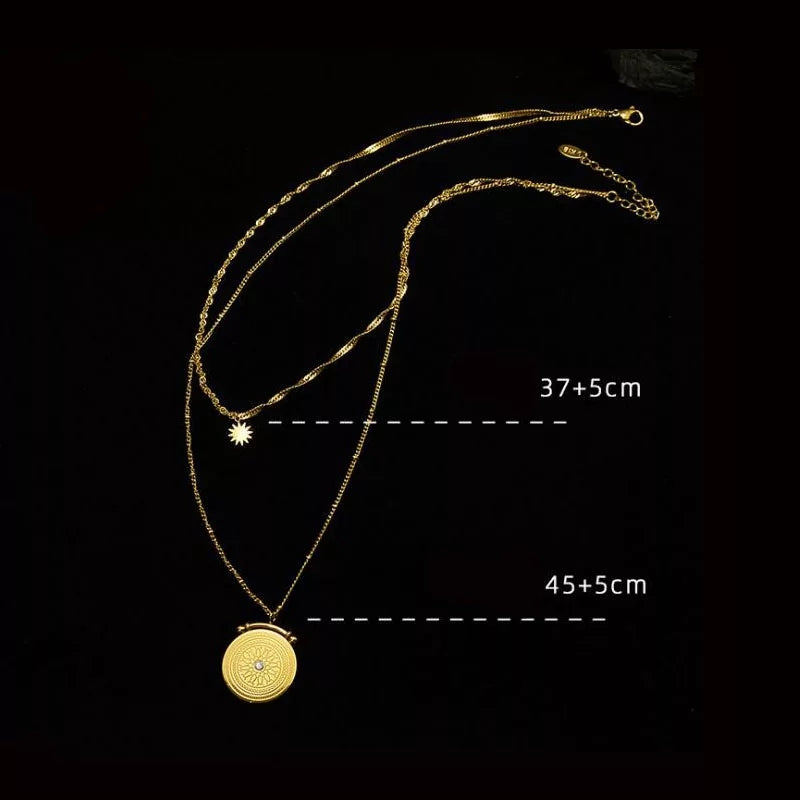 Cairo Necklace- 18K Gold Plated
