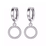 Cubic Earrings- 925 Silver