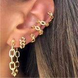 Honeycomb Earrings - Single ear