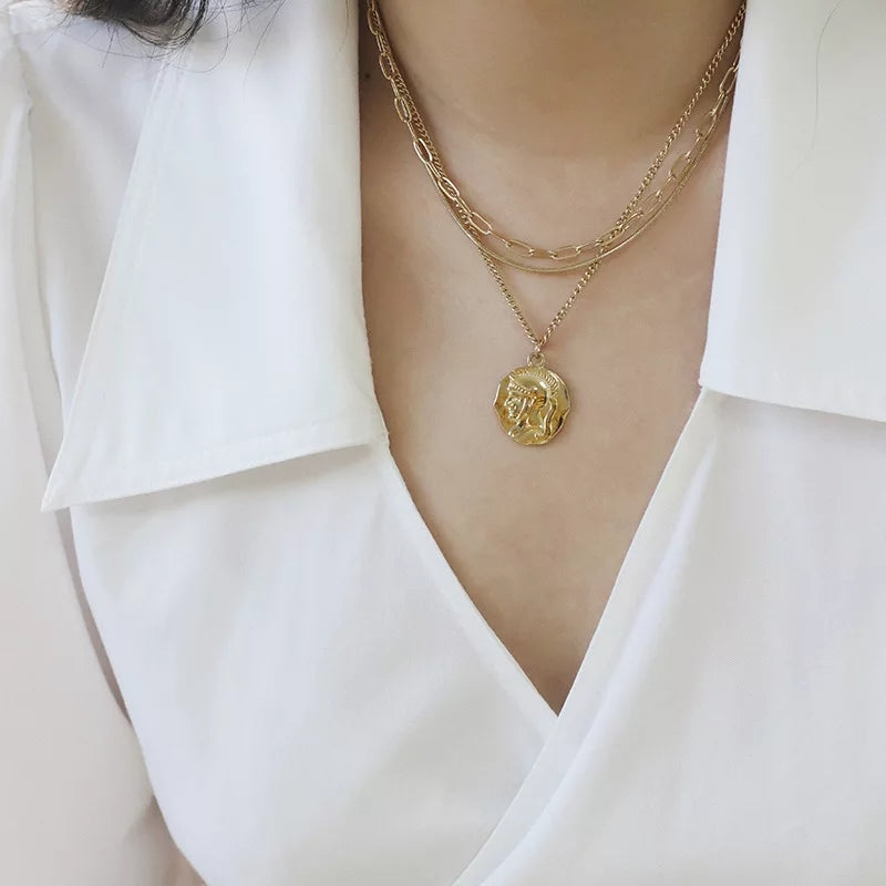 Julia Necklace- 18K Gold Plated