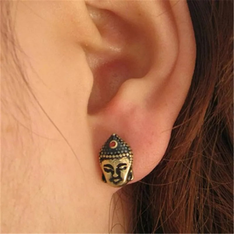 Budha Stud Earrings