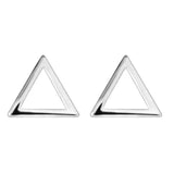 Triangle Studs- 925 Silver