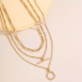 Rivet Layered Necklace