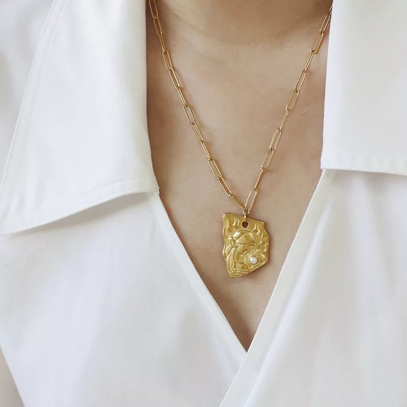 Noori Necklace- 18K Gold Plated