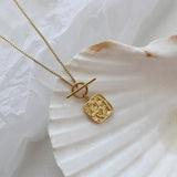 Cleo Necklace- 18K Gold Plated