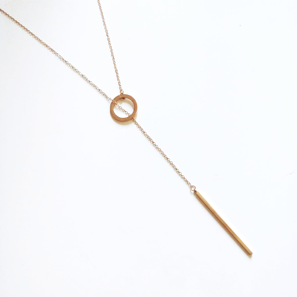Chime Necklace- 14K Gold Plated