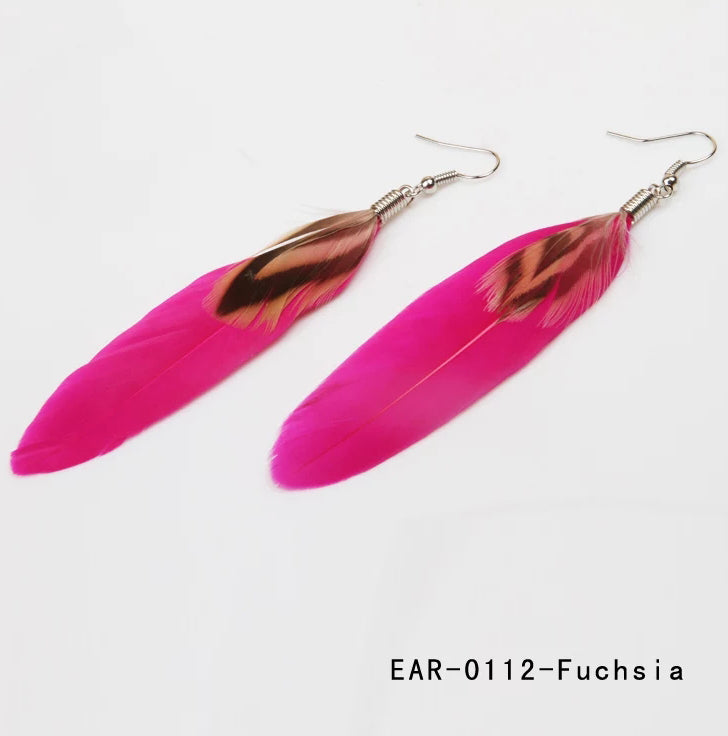 Lavender + Sage Feather Earrings – The Feather Junkie
