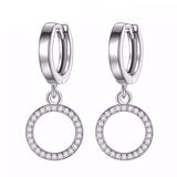 Cubic Earrings- 925 Silver